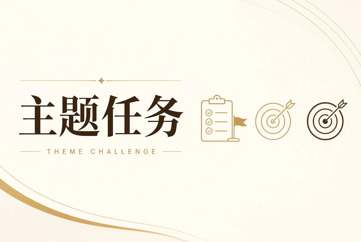 课题栏视觉